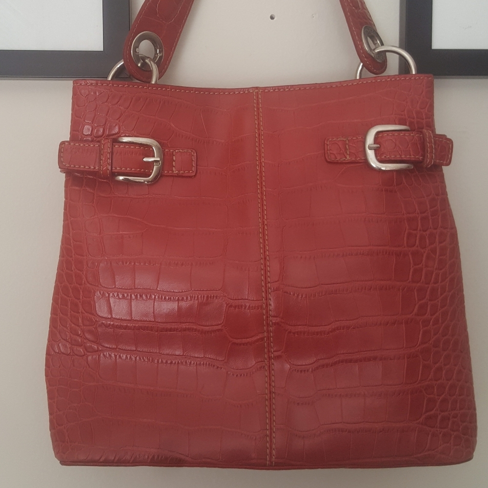 Tommy Hilfiger Red Bucket Shoulder Bag
